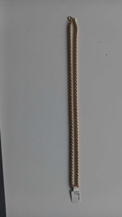 Łańcuszek złoty 585 korda