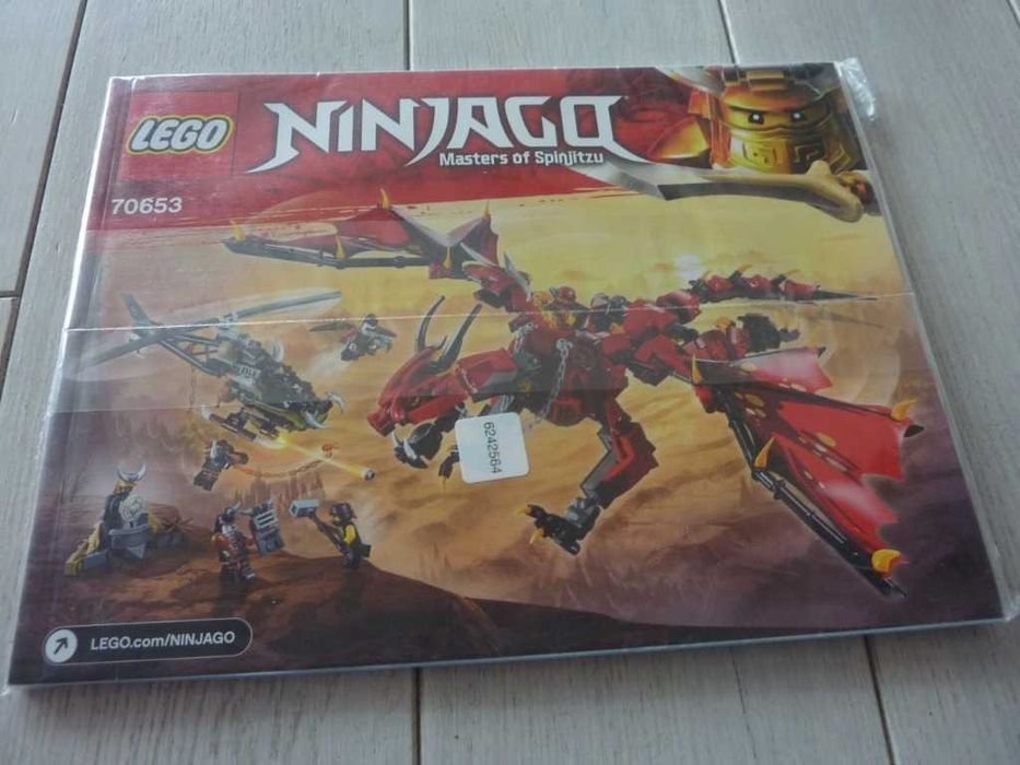 Instrukcja LEGO 70653 NOWA UNIKAT!!!