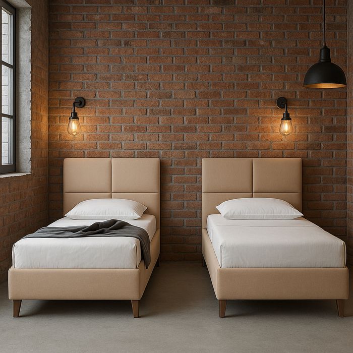 Łóżka hotelowe Solidne wykonanie Wiele rozmiarów pensjonat box kolor