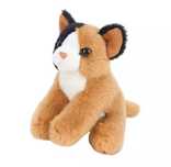 Maskotka Kot siedzący brązowy 13 cm. Beppe