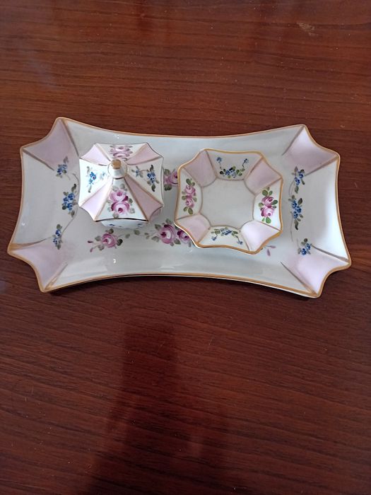 Conjunto peças decorativas  Pasta de Limoges