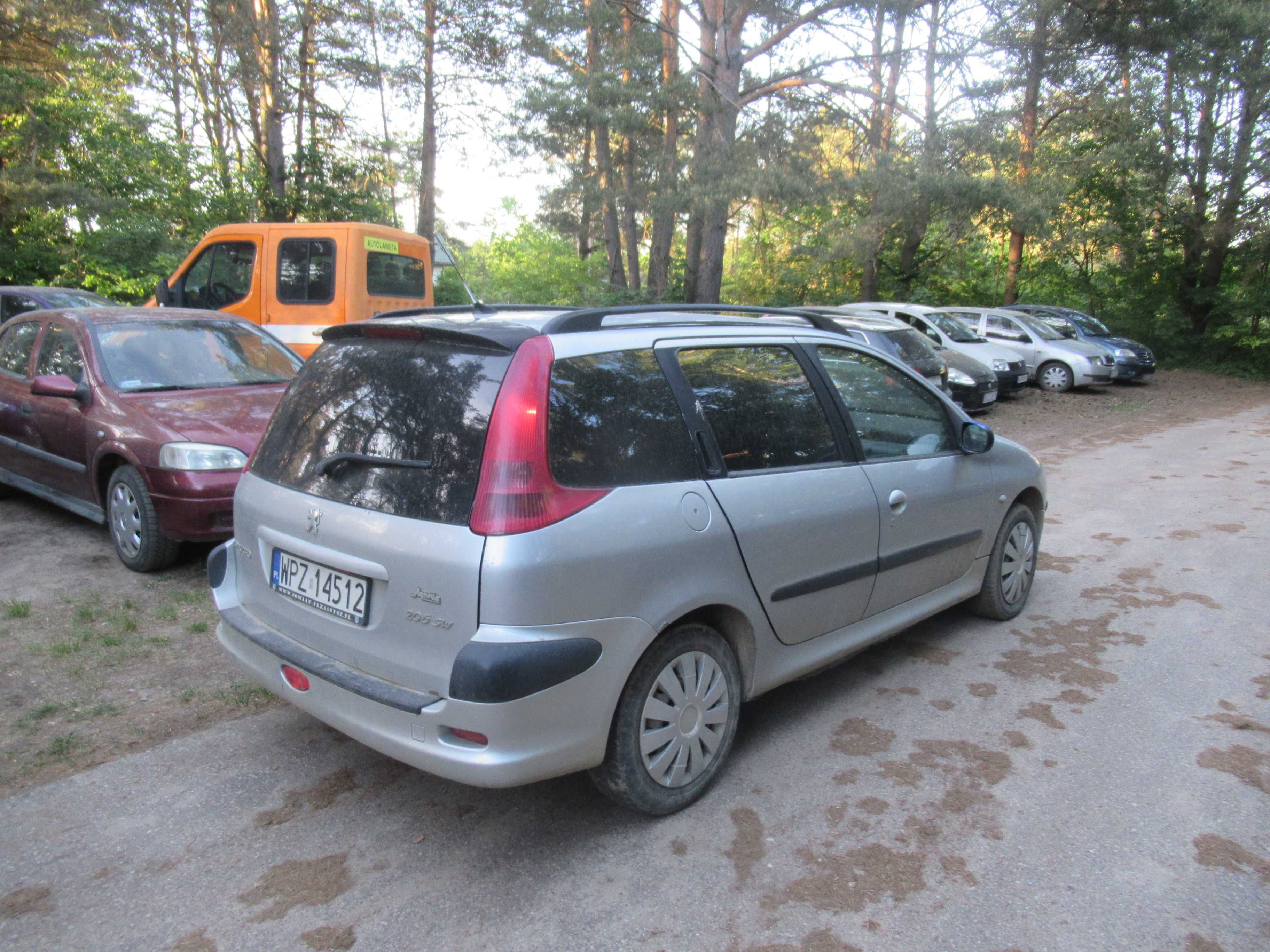 ** PEUGEOT 206 SW 1.4 benz oc + przegląd na rok okazja **