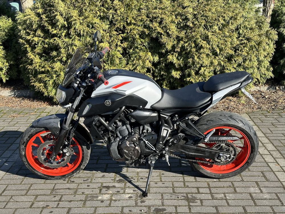 Wynajem, wypożyczalnia motocykla Yamaha MT-07 2019