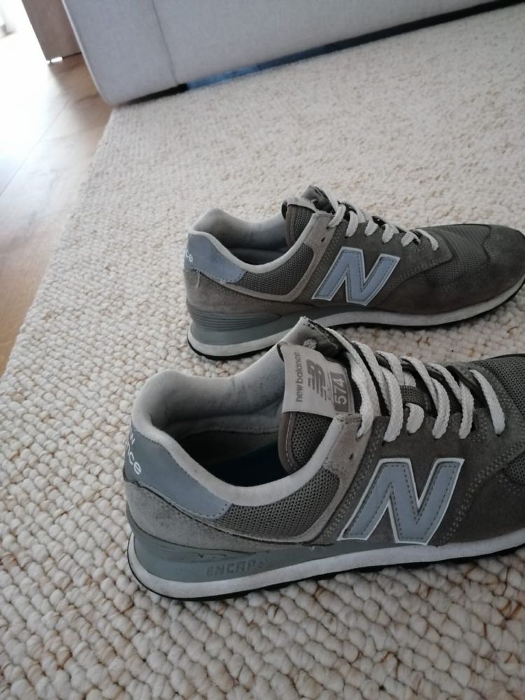 Sapatilhas tenis New Balance N574 cinzentas