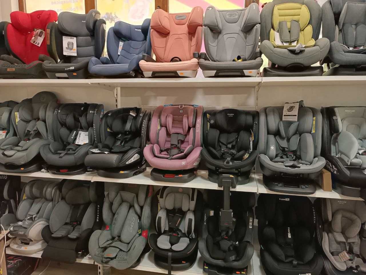 Автокресло 0-36 кг до 12 лет isofix бустер переноска
