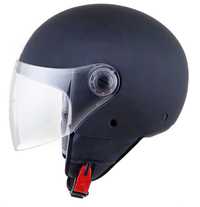 Kask motocyklowy otwarty skuter chopper MT JET STREET SOLID Matt Black