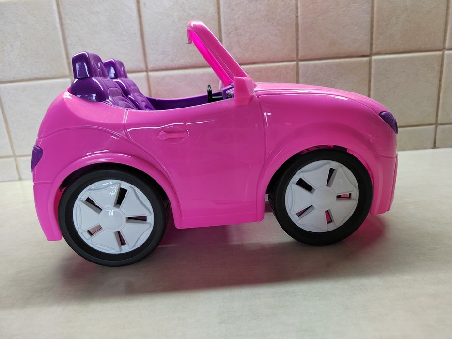 Auto cabrio lalka Barbie różowy
