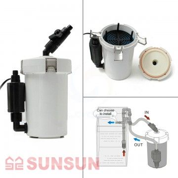 Фильтр внешний для аквариума SunSun HW-602B, 400 л/ч
