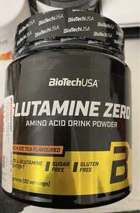 Глутамін Biotech Glutamine Zero 300 г Персиковий чай з льодом