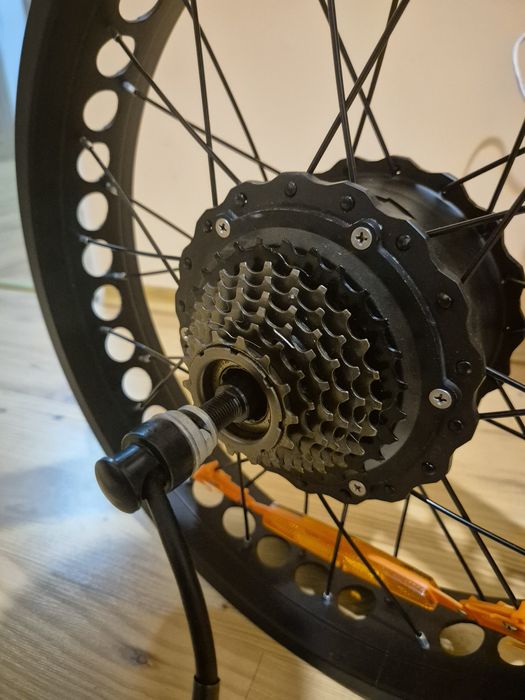 Zestaw silnik 500w + kółko 20" do fat bike-u