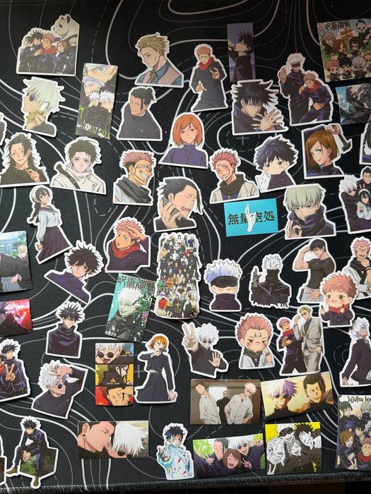 65 ШТУК Стікери Магічна Битва Наліпки Стикеры Аниме Магическая битва