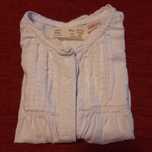 Blusa com Renda e Manga Comprida 12-18 meses