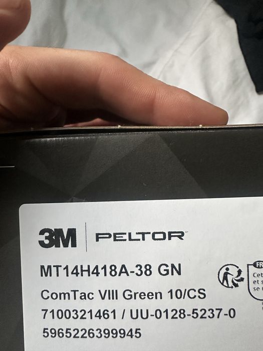 Тактичні Навушники Peltor ComTac VIII Headset