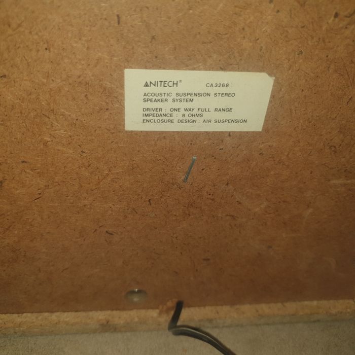 Głośniki x2 anitech CA 3268