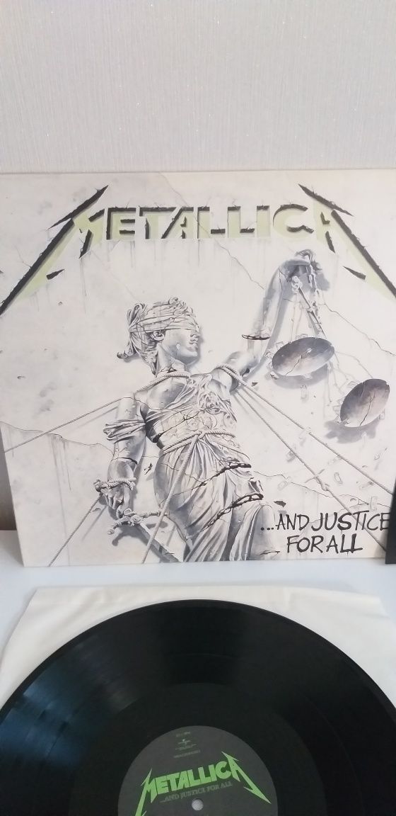 Metallica ,,And Justice for all" 2 Lp NM 2008 Iron Maiden Kat Slayer