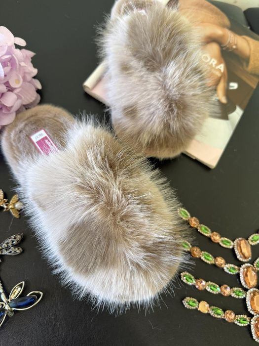 Пухнасті жіночі тапочки 36/37.38/39.40/41