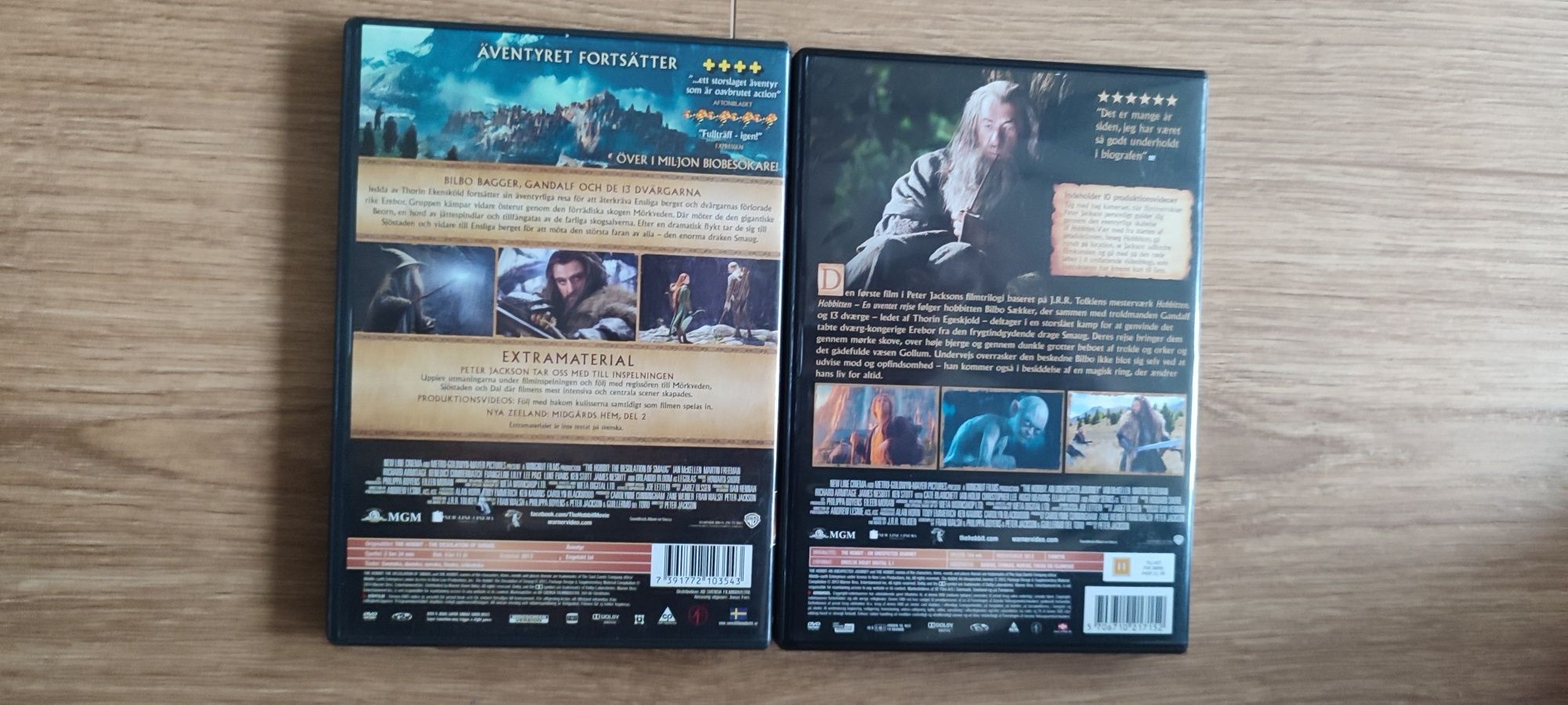 Hobbit niezwykła podróż pustkowie Smauga DVD