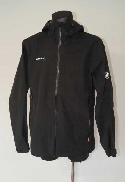 Mammut Crater Kurtka hardshell markowa męska sportowa wiatrówka czarna