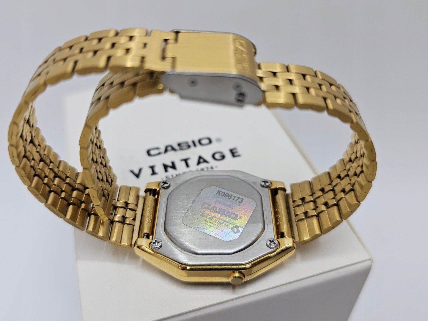 Zegarek casio la680wega-9er damski złoty retro vintage lcd 3 lata