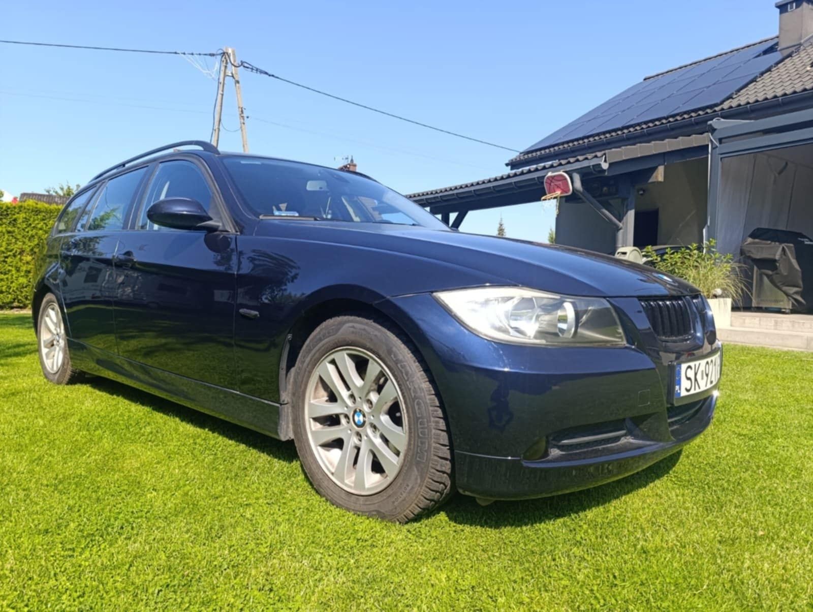BMW  E91 2.0 TD Automat,Navi,Klima,Skóra 2008 r.