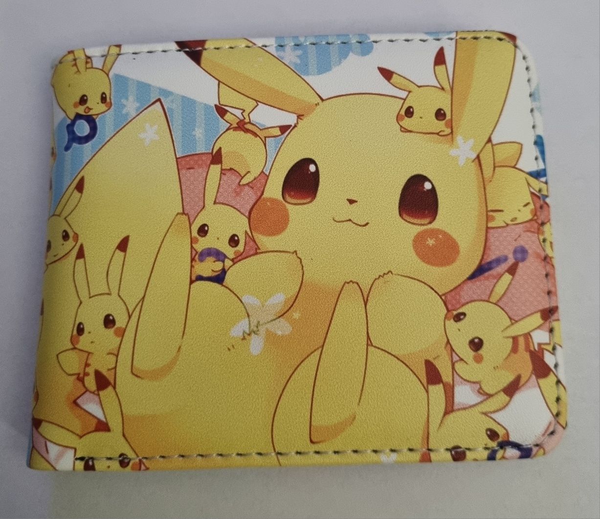 Śliczny portfel Pokemon Pikachu świetnej jakości. Nowy.