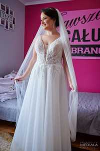 Wyjatkowa suknia ślubna "Malesca" Libelle Bridal