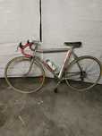 Bicicleta de ciclismo antiga