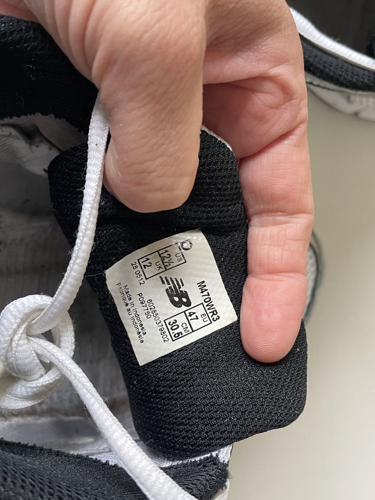 New Balance 470 v3 бігові кросівки р. 47 оригінал