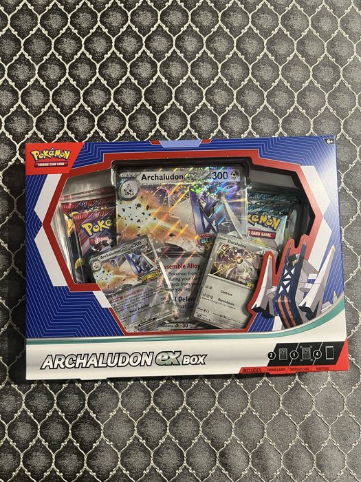 Archaludon ex Box Pokemon TCG nowy seald