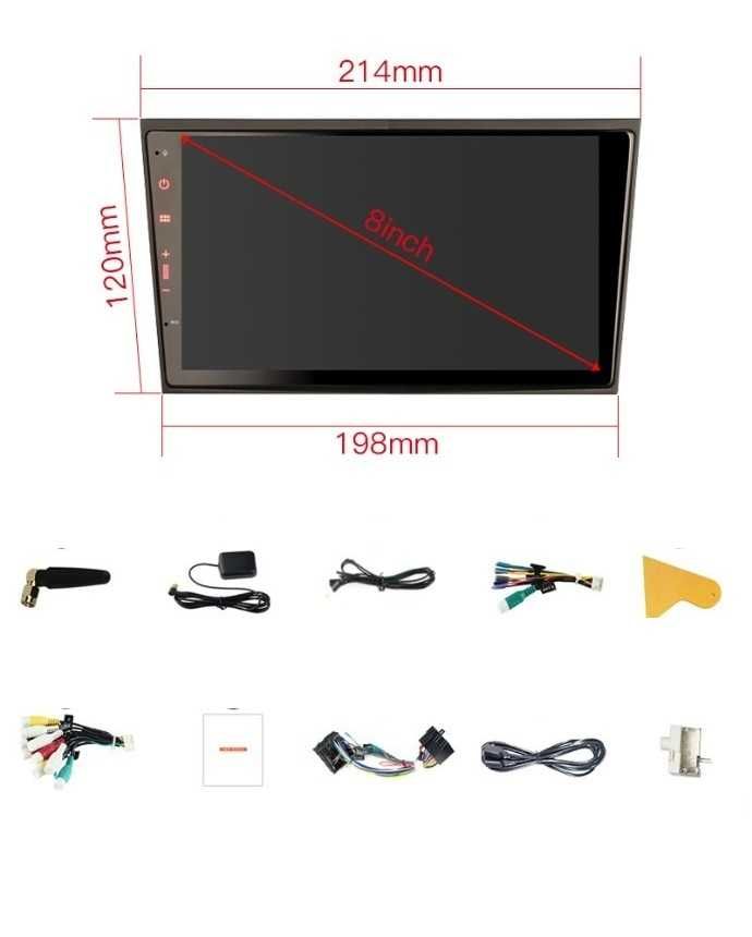 Radio CarPlay Android WiFi 4G MP3 GPS USB DSP Opel Vectra Astra Corsa