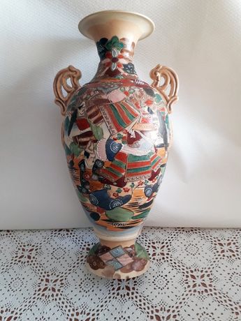 Jarrões decorativos cerâmica chinesa, com asas (um par)