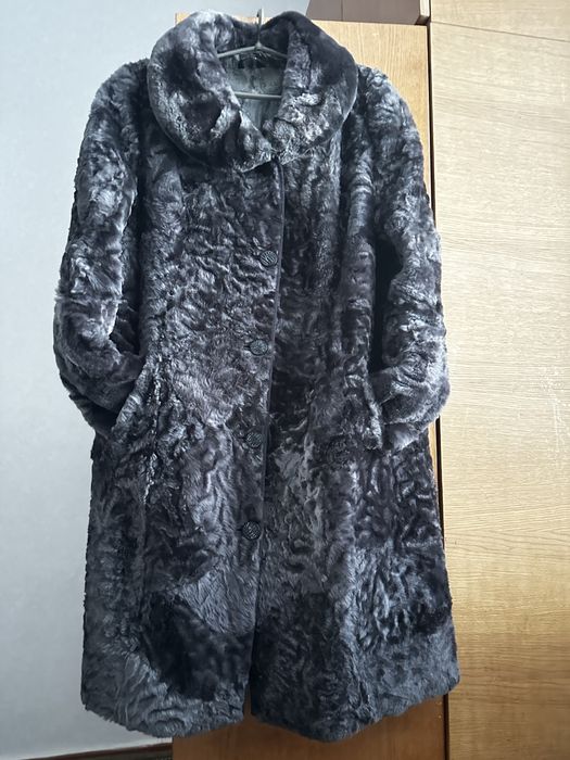 Шуба каракуль натуральна