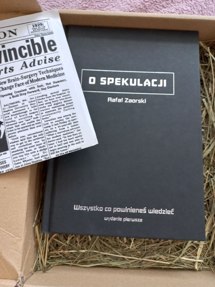 O Spekulacji Rafał Zaorski 770 "wejściówka" na imprezy spekulanta :-)
