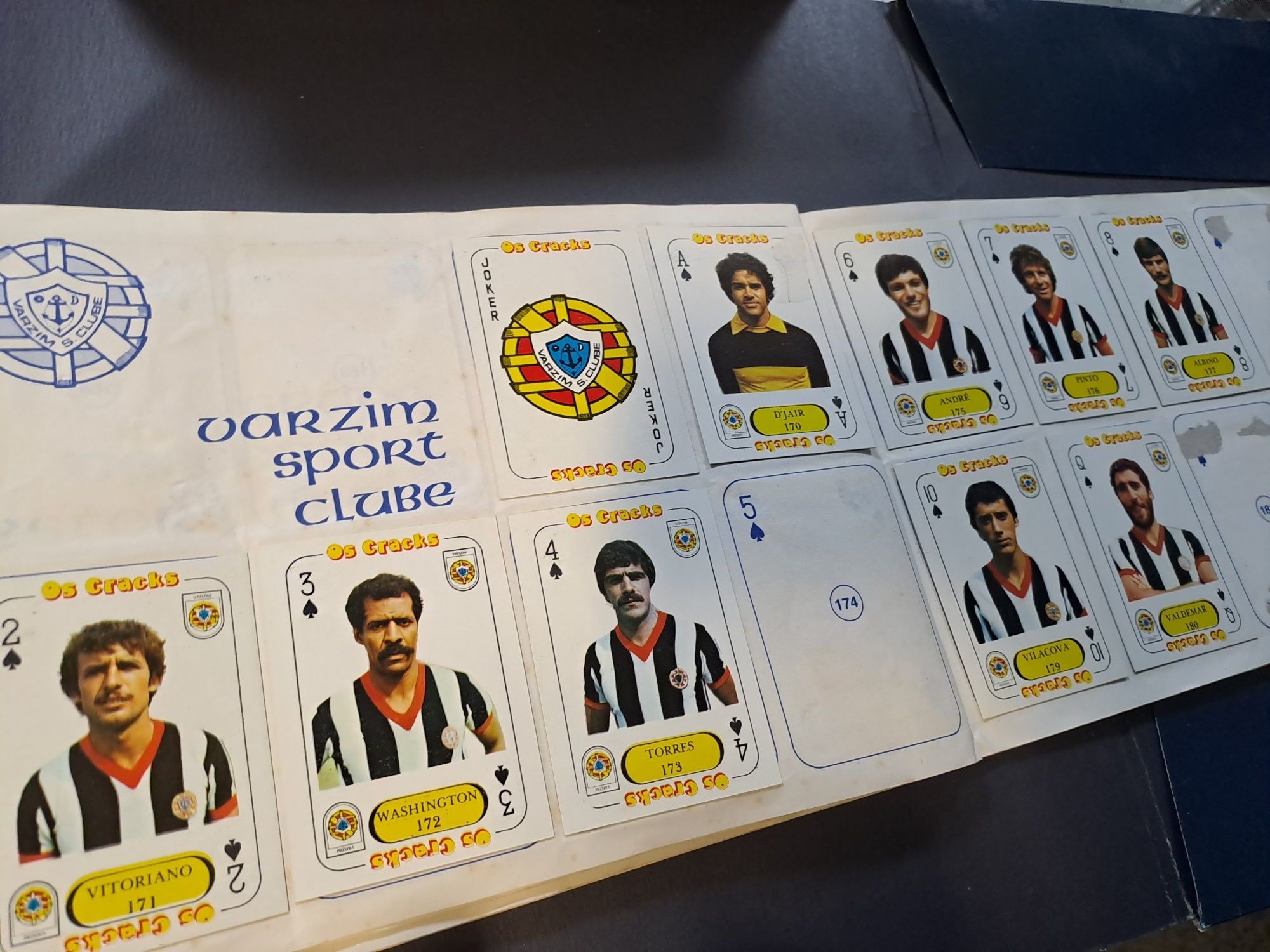 Caderneta Os Cracks 82/83