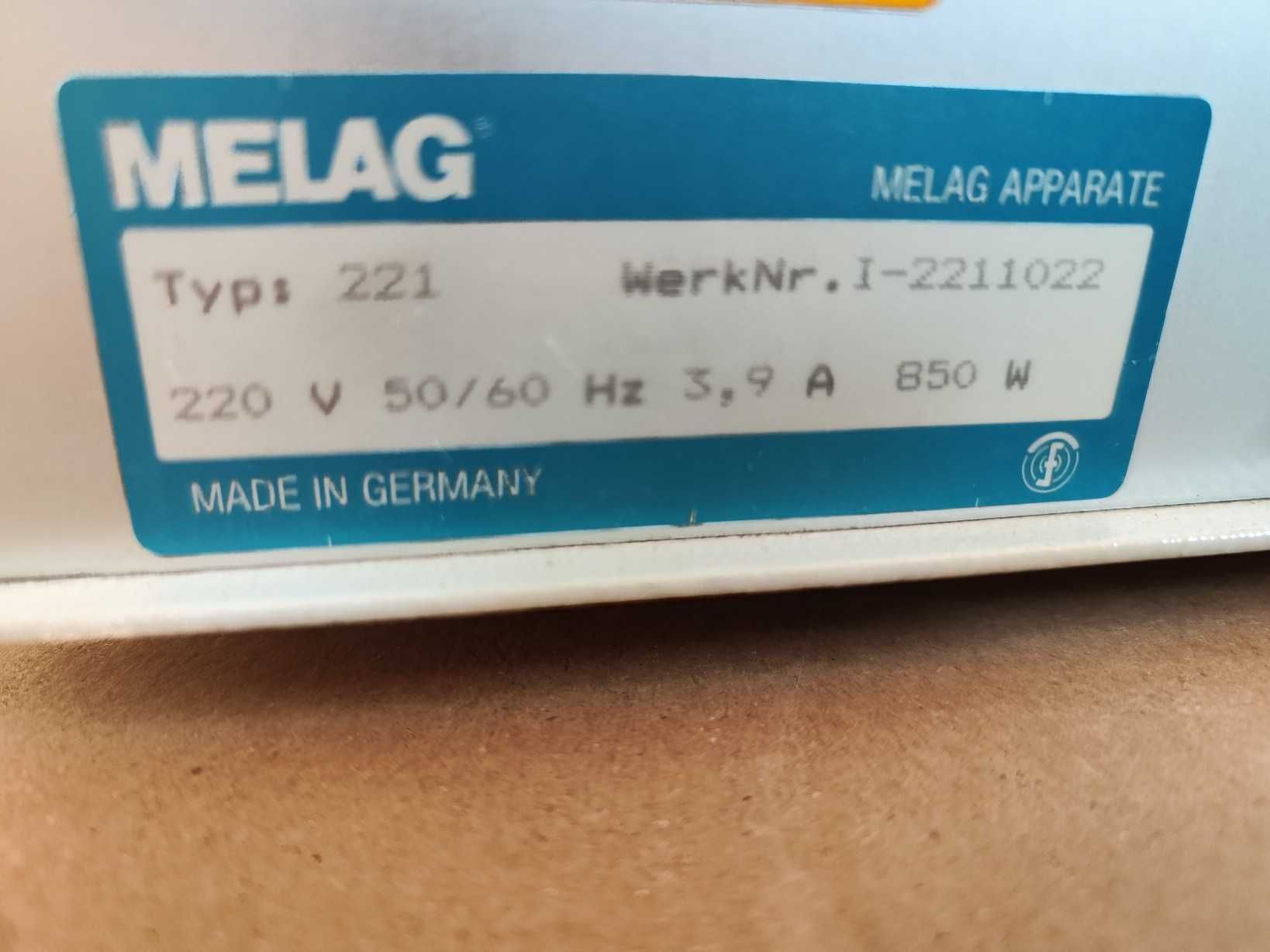 Sterylizator na suche powietrze MELAG Typ 221 stan6+