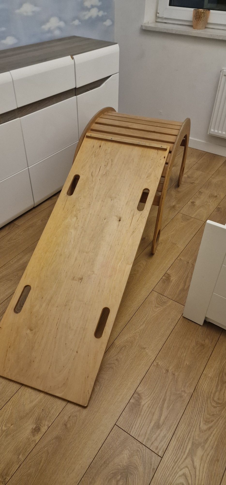 Bujak montessori ze zjeżdżalnią duży