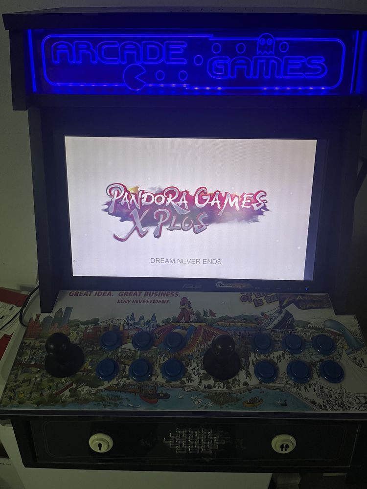 Consola de jogos Arcade