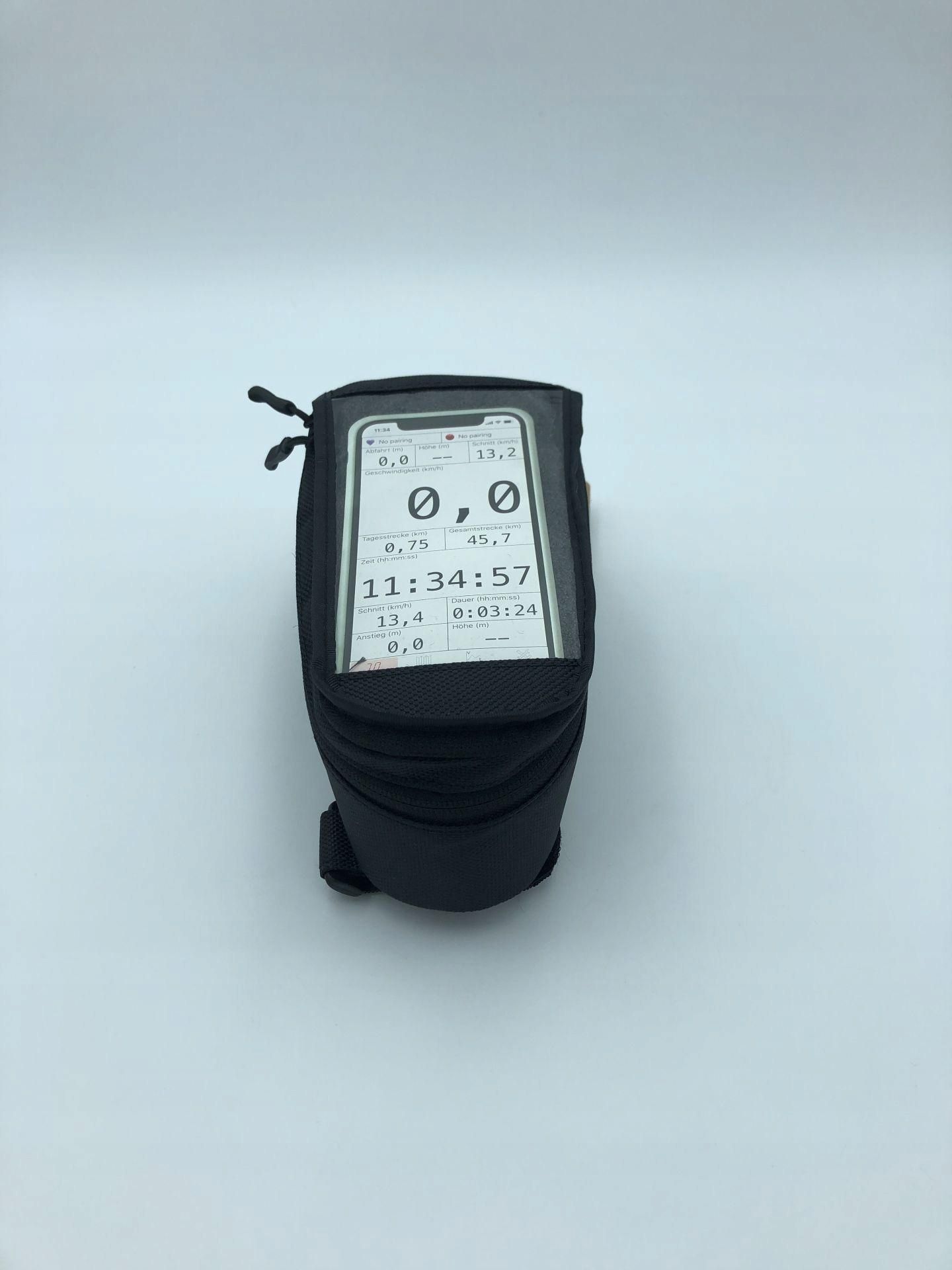 Wodoodporna torba rowerowa na smartfon z dotykowym ekranem MTB Ebike