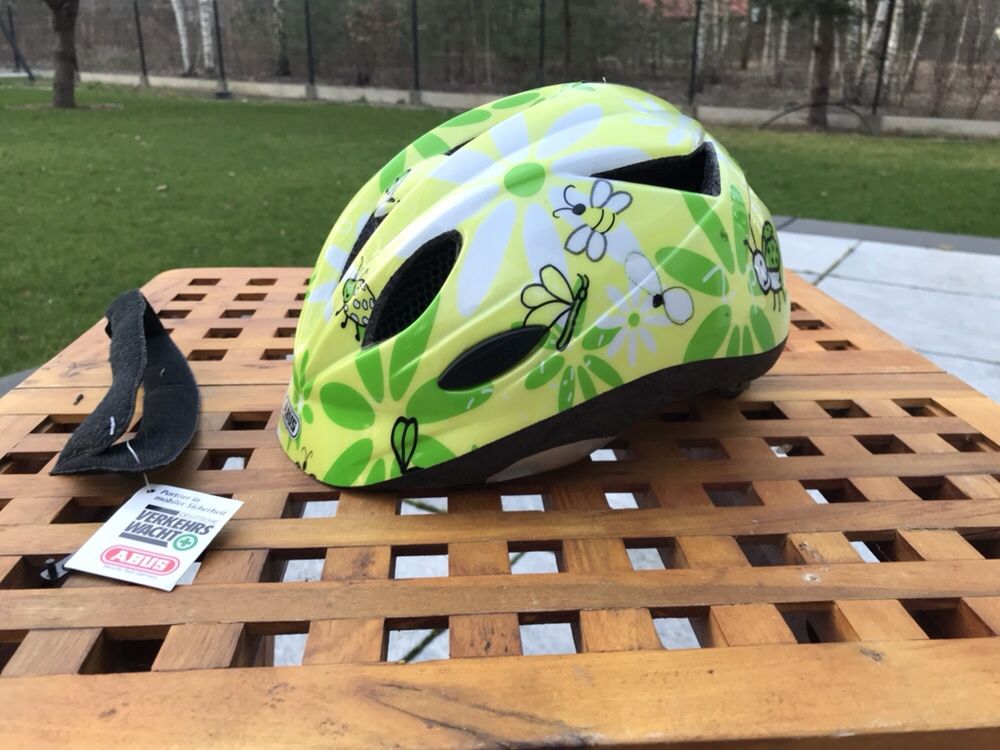 Kask rowerowy dla dziecka ABUS rozmiar 46-52cm