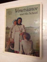 Венецианов и его школа. Альбом на английском и русском языках. 1973 г