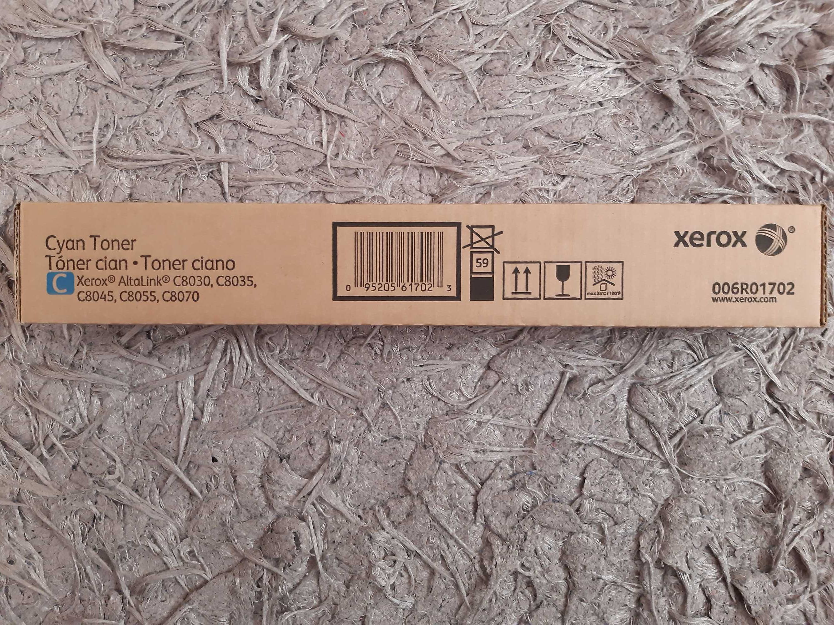 XEROX 006R01702 Cyan Toner nowy ORYGINALNY z hologramem Xerox.