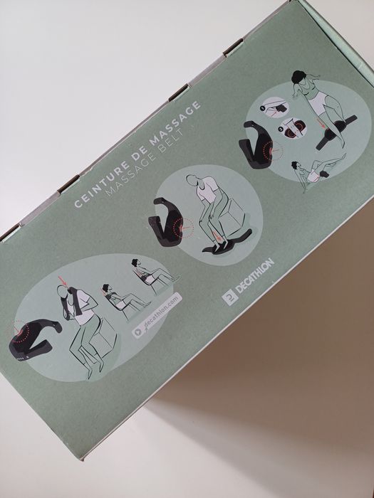 Cinto de massagem eletrónico Decathlon