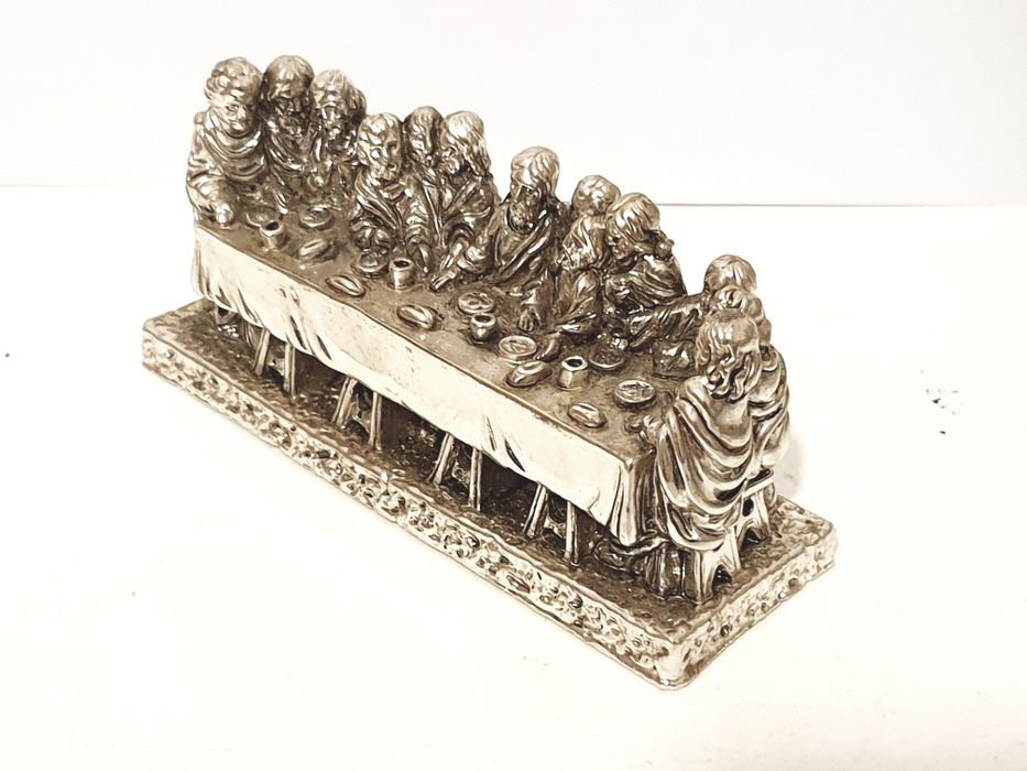 Conjunto de 2 "Ultimas Seias de Cristo" com prata laminada