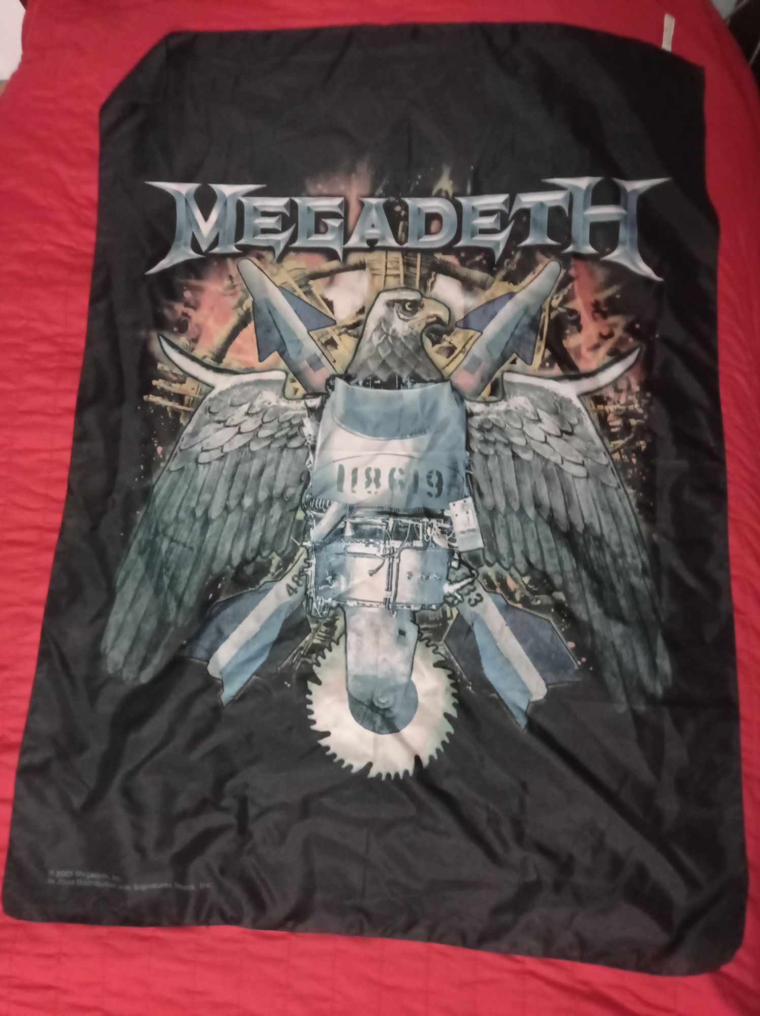 Bandeira Poster Megadeth