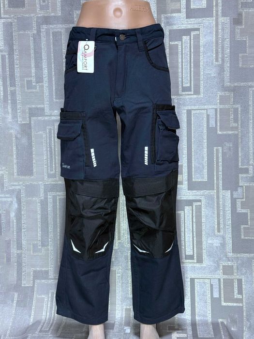 Брюки рабочие 46-48 размер Qamfort штаны защитные светоотражающие