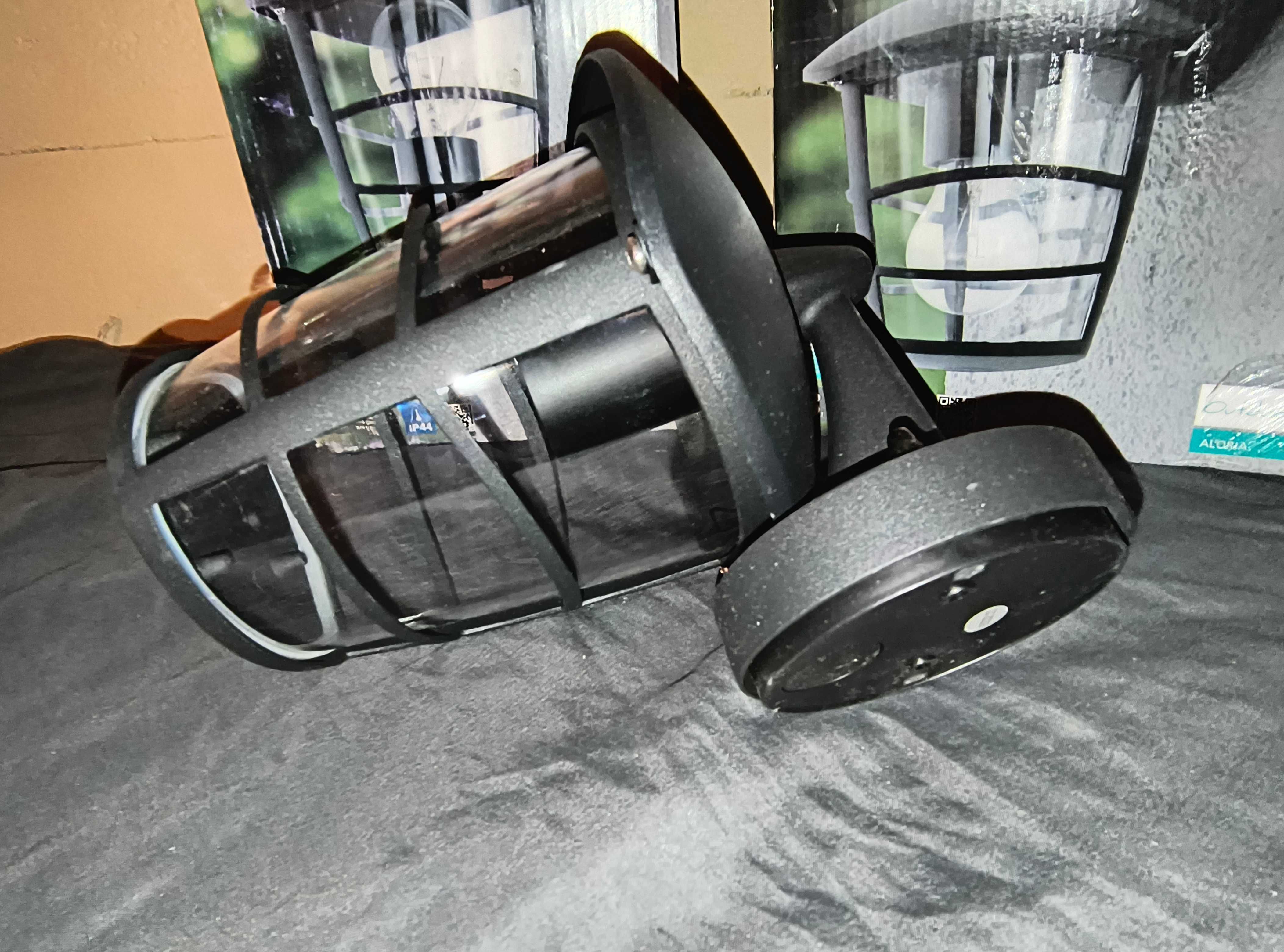 Lampa ścienna kinkiet zewnętrzny EGLO Aloria - E27 Nowa! Okazja Czarna