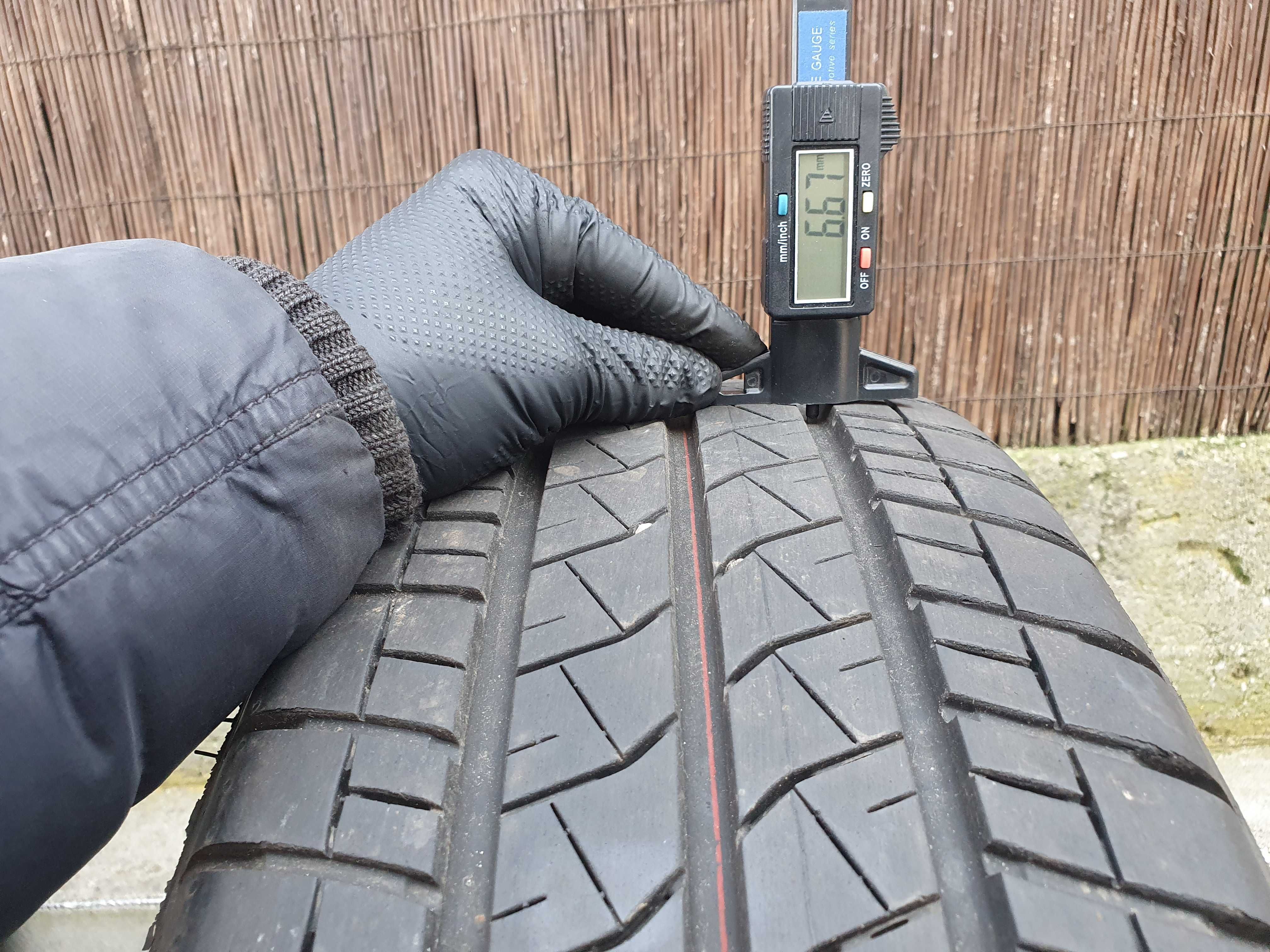 4x Oryginalne koła VW T6 215/65/16C Bridgestone Duravis 6,6mm 2021r.