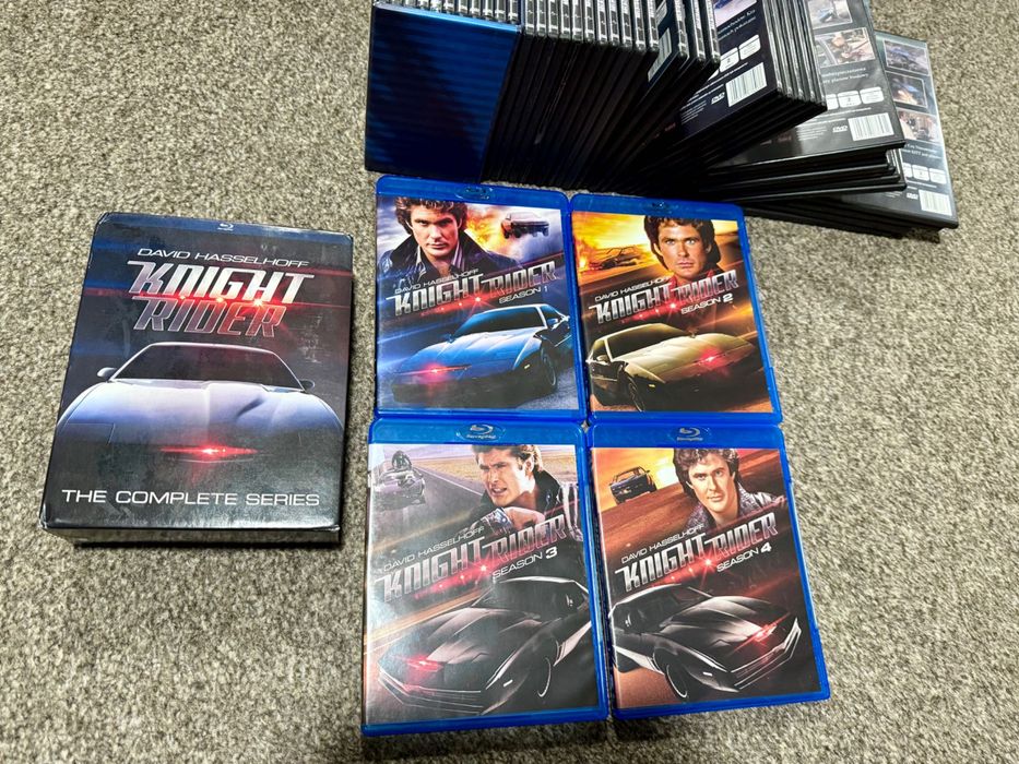 Serial Knight Rider Nieustraszony David Hasselhoff Kolekcja BluRay DVD