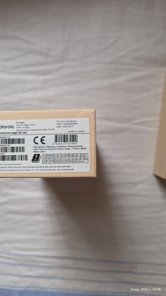 Motorola edge 30 neo, 8/128