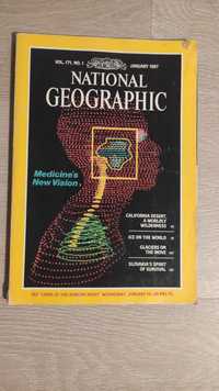 National Geographic styczeń 1987 wydanie anglojęzyczne